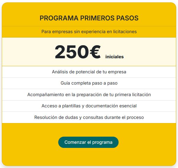 Programa Primeros Pasos