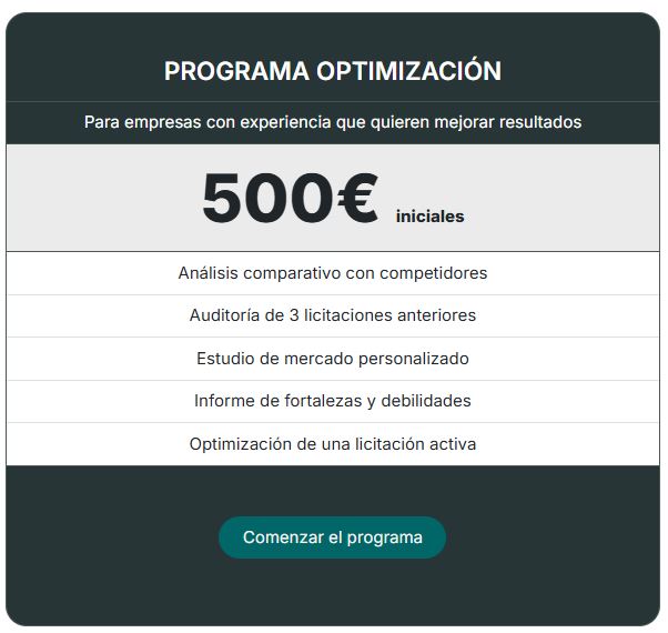Programa Optimización
